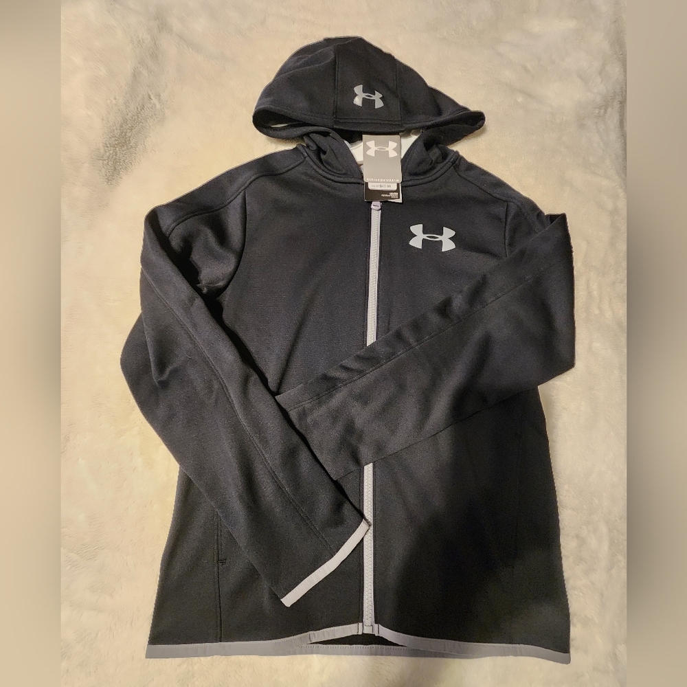 Under Armour Boys Black Hoodie/Jacket